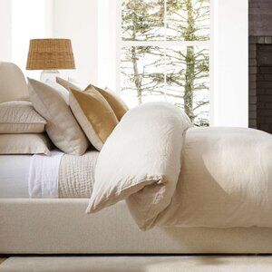 3 Belgian linen pillow covers from Pottery Barn